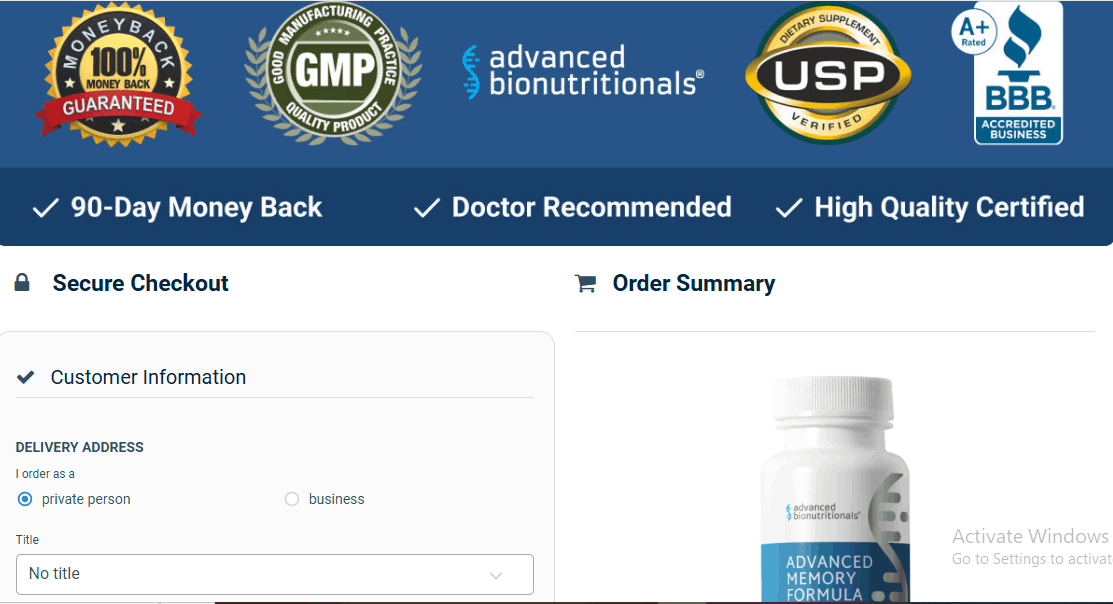 Advanced Memory Formula